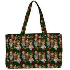 Dindollygreen Canvas Work Bag by snowwhitegirl