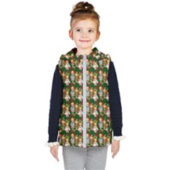 Dindollygreen Kids  Hooded Puffer Vest