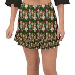 Dindollygreen Fishtail Mini Chiffon Skirt by snowwhitegirl