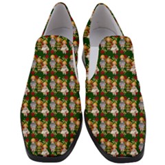 Dindollygreen Women Slip On Heel Loafers by snowwhitegirl