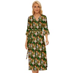 Dindollygreen Midsummer Wrap Dress by snowwhitegirl