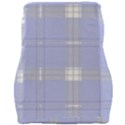 Lighblu Plaid Car Seat Velour Cushion  View2