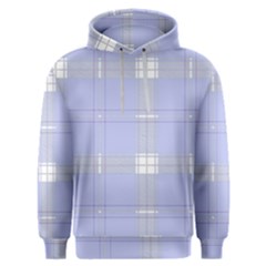 Lighblu Plaid Men s Overhead Hoodie