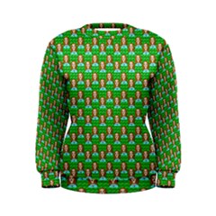 Girl Green Women s Sweatshirt