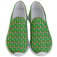 Girl Green Men s Lightweight Slip Ons by snowwhitegirl