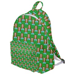 Girl Green The Plain Backpack by snowwhitegirl