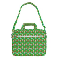 Girl Green Macbook Pro Shoulder Laptop Bag (large)