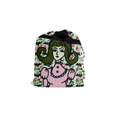 Wicked Witch Wall Drawstring Pouch (small) by snowwhitegirl