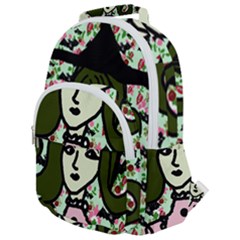 Wicked Witch Wall Rounded Multi Pocket Backpack by snowwhitegirl