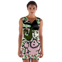 Wicked Witch Wall Wrap Front Bodycon Dress by snowwhitegirl