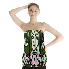 Wicked Witch Wall Strapless Top by snowwhitegirl