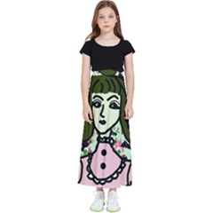 Wicked Witch Wall Kids  Flared Maxi Skirt