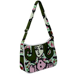 Wicked Witch Wall Zip Up Shoulder Bag by snowwhitegirl