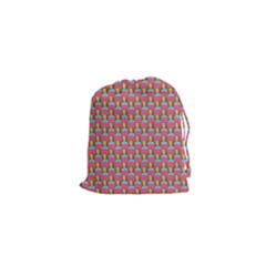 Girl Pink Drawstring Pouch (xs) by snowwhitegirl