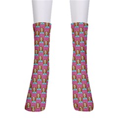 Girl Pink Men s Crew Socks by snowwhitegirl