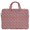 Girl Pink MacBook Pro Double Pocket Laptop Bag (Large) View2