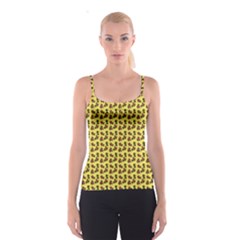 Cute Deer Pattern Yellow Spaghetti Strap Top by snowwhitegirl