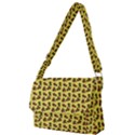 Cute Deer Pattern Yellow Full Print Messenger Bag (S) View1