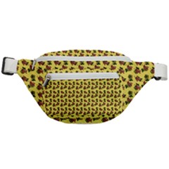 Cute Deer Pattern Yellow Fanny Pack by snowwhitegirl