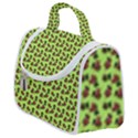 Cute Deer Pattern Green Satchel Handbag View1