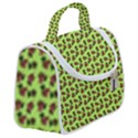 Cute Deer Pattern Green Satchel Handbag View2