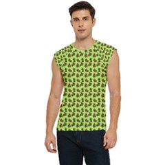 Cute Deer Pattern Green Men s Raglan Cap Sleeve Tee by snowwhitegirl