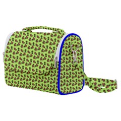 Cute Deer Pattern Green Satchel Shoulder Bag by snowwhitegirl