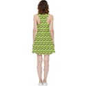 Cute Deer Pattern Green Inside Out Racerback Dress View2