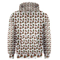 Cute Deer Pattern White Men s Core Hoodie