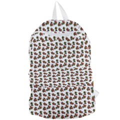 Cute Deer Pattern White Foldable Lightweight Backpack by snowwhitegirl