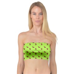 Kawaii Cute Deer Green Bandeau Top by snowwhitegirl