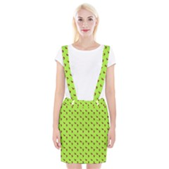 Kawaii Cute Deer Green Braces Suspender Skirt by snowwhitegirl