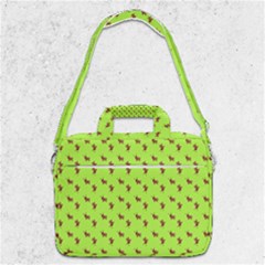 Kawaii Cute Deer Green Macbook Pro Shoulder Laptop Bag  by snowwhitegirl