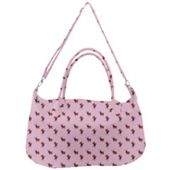 Kawaii Cute Deer Pink Removal Strap Handbag by snowwhitegirl