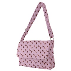 Kawaii Cute Deer Pink Full Print Messenger Bag (m) by snowwhitegirl