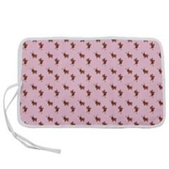 Kawaii Cute Deer Pink Pen Storage Case (l) by snowwhitegirl