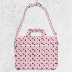 Kawaii Cute Deer Pink Macbook Pro Shoulder Laptop Bag  by snowwhitegirl