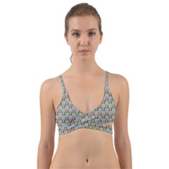 Girl Blue Wrap Around Bikini Top by snowwhitegirl