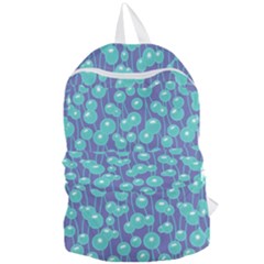 Blue Dandelions  Cute Plants Foldable Lightweight Backpack by SychEva