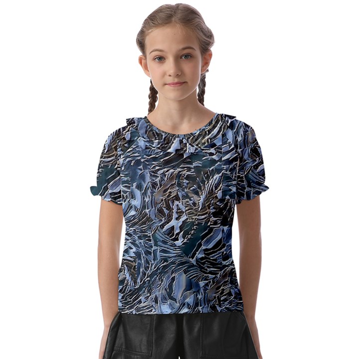 Touchy Kids  Frill Chiffon Blouse