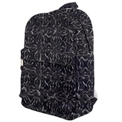 Dark Grunge Geometric Print Pattern Classic Backpack by dflcprintsclothing