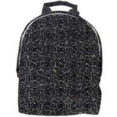 Dark Grunge Geometric Print Pattern Mini Full Print Backpack by dflcprintsclothing