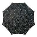 Futuristic Industrial Print Pattern Golf Umbrellas View1