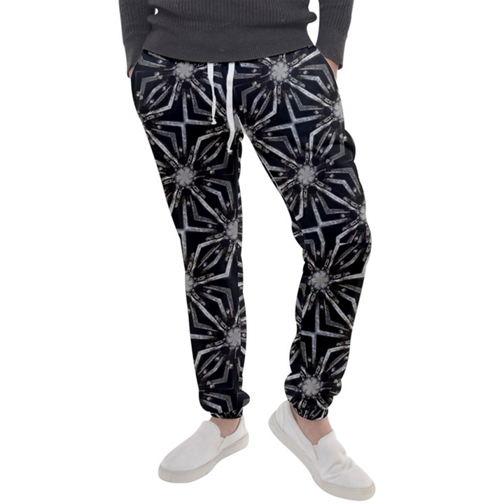 Futuristic Industrial Print Pattern Men s Jogger Sweatpants