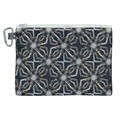 Futuristic Industrial Print Pattern Canvas Cosmetic Bag (xl)