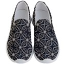 Futuristic Industrial Print Pattern Men s Lightweight Slip Ons View1