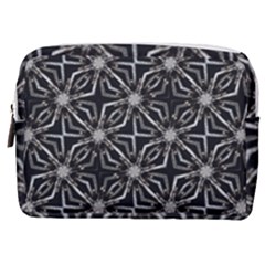 Futuristic Industrial Print Pattern Make Up Pouch (medium) by dflcprintsclothing