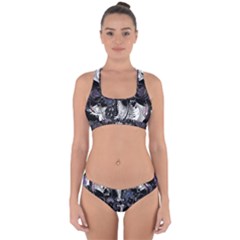 Twin Migraines Cross Back Hipster Bikini Set