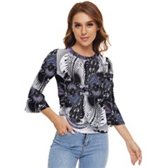 Twin Migraines Bell Sleeve Top