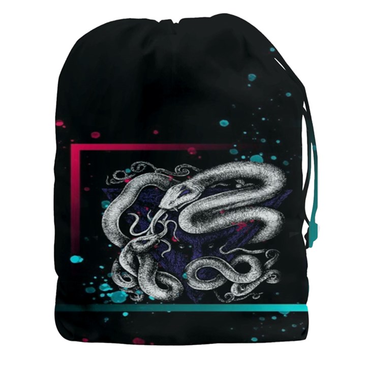 Snakeart Drawstring Pouch (3XL)